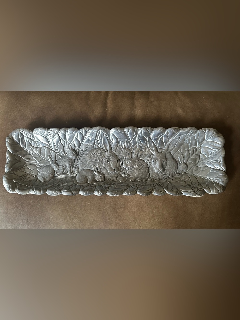 Arthur Court Rabbit Tray